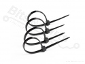 Tie-wrap cable tie 280x3.5mm black 10 pieces